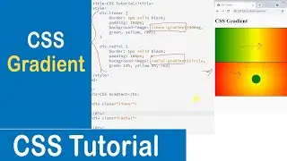 #41 CSS Gradient | Linear Gradient | Radial Gradient | CSS Tutorial