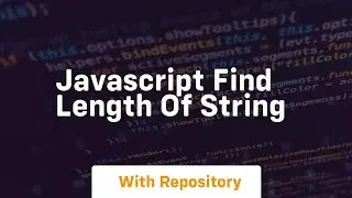 javascript find length of string