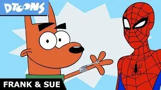 Spider-Man Web-Shooters | Frank and Sue | + More Cartoons from Dtoons