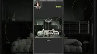 Разбор работы от подписчика #дизайн #школа3dmax #3dsmax #визуализатор #дизайнинтерьера #визуализация