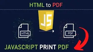 Easy Way To Convert HTML To PDF Using JavaScript | Web Tech