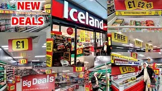 £1 MEAL DEALS⁉️ SHOPPING ICELAND's TOP BARGAINS 🤫🤑 The Food Warehouse 😋 Grocery Shop With Me UK Tour