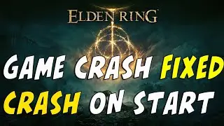 How to fix Elden Ring Crashing-Stuck on Black Screen fixed for PC (2022)-Easy Anti-Cheat Launch Eror