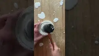 whacking oobleck with a mallet