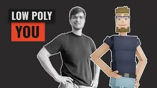 Turn Yourself into Low Poly 3D Art (Blender)