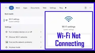How to fix Wi Fi not connecting on Windows 11