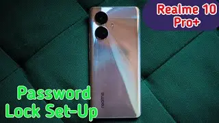 Realme 10 Pro Plus Mein Password Lock Kaise Lagaen ,Realme 10 Pro PlusScreen Lock Setting