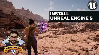 Install and create a project in unreal engine 5