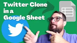 I built a Twitter clone in Google Sheets