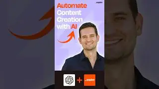 Streamline Your Content Creation with AI: Zapier + ChatGPT in Minutes