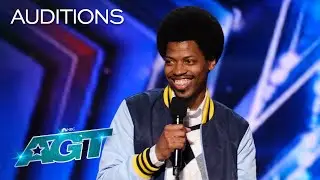 The Judges and Audience Go Wild for Mike E. Winfield’s Stand-Up Comedy | AGT 2022