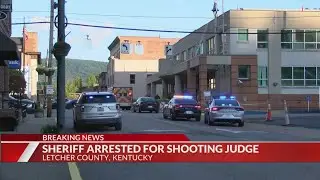 Kentucky sheriff arrested after shooting judge