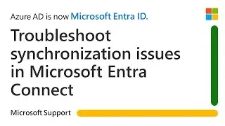 How to troubleshoot synchronization issues in Microsoft Entra Connect | Microsoft