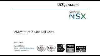 VMware NSX-V Cross-VC Failover