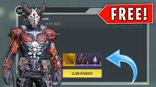 New Redeem Code Codm | Get FREE Codename Lazarus Demonic Warrior Skin In Cod Mobile | Codm Season 4