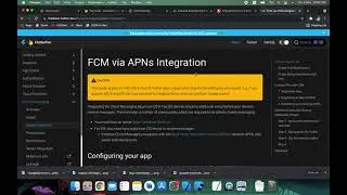 Configure firebase push notification for flutter
