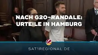 Randale beim G20-Gipfel: Urteile in Hamburg gesprochen