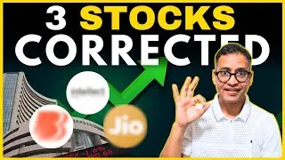 GREAT Time to BUY these 3 stocks in this CORRECTION? Risk Vs Rewards Analysis - Rahul Jain #stocks