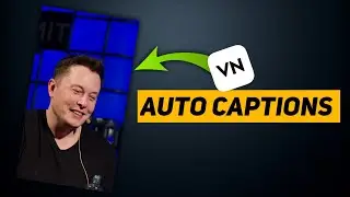 How To Add auto captions /auto subtitles in vn video editor