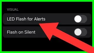 How to Turn Off Flashlight Notification on iPhone (LED Flash Light Notifications)