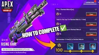 How to Complete Apex Legends Mobile Rising Rank Guide & Tips And Tricks