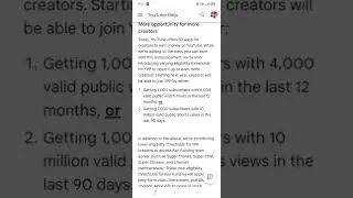 New Monetization Criteria From New YouTube Update Shorts
