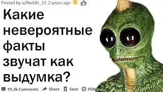 НЕВЕРОЯТНЫЕ ФАКТЫ ПОХОЖИЕ НА ВЫМЫСЕЛ