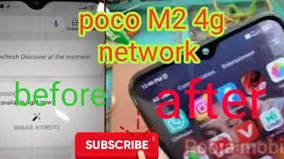 poco M2 only 2g network 4g note working change 4g ic solutions