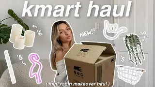 a super random KMART HAUL ( decor, organisation, moody lighting, storage ideas)