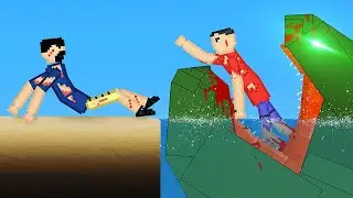 NEW Bloop Monster Eats Ragdolls Alive - People Playground Gameplay
