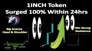 1INCH Token Surged 100% Within 24hrs