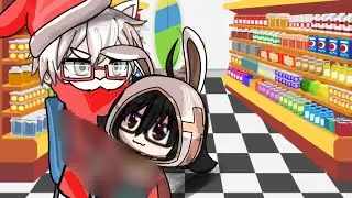 Evil santa meme 🎅👧🥵[gacha heat]