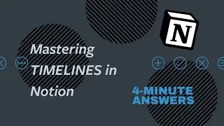 Mastering TIMELINES in Notion | Notion Tutorial