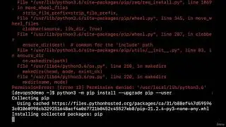 3  How to install Ansible with PIP
