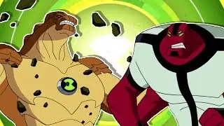 BEN 10 VERSUS - CUATRO BRAZOS vs HUMUNGOSAURIO/GIGANTOSAURIO (Episodio 5)