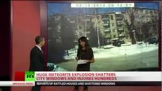 Skyfall Hundreds injured as meteorite wreaks havoc in Russia's Urals