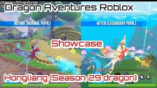 Showcase the NEW Season 29 dragon - Hongliang | Dragon Adventures Roblox