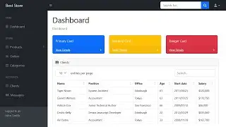 Create Admin Dashboard in ASP.NET Core | Create Multiple Layout Files | ASP.NET with Razor Pages