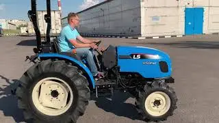 Корейский трактор LS R50 HST - комфортный и надежный, с мотором Mitsubishi!