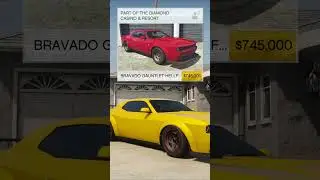 ✅ТОП 5 САМЫХ БЫСТРЫХ МАСЛКАРОВ В GTA 5 Online #shorts