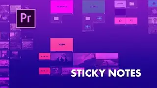 Use digital sticky notes to stay organized in Freeform View in Premiere Pro!
