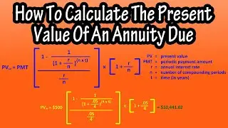 How To Calculate The Present Value Of An Annuity Due Using The Formula Explained