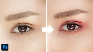 how to make up the eyes in photoshop | Photoshop tutorial