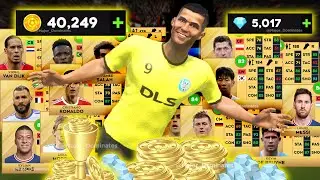 Using 40,000 coins to BUY All Players in DLS 23 + GIVEAWAY