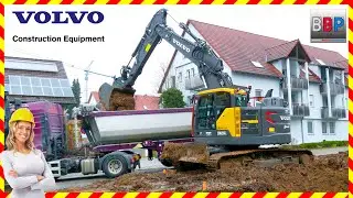 VOLVO ECR235EL & Sattelkipper, Burgstetten, 2024. #4 