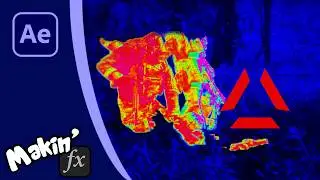 Recreate Predator / Thermal vision in After Effects