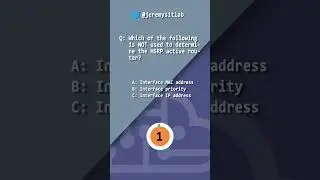 CCNA QUIZ // HSRP active router // 