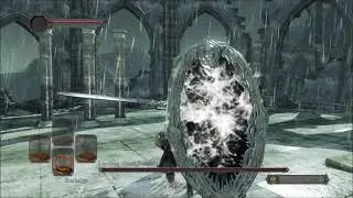 Dark Souls 2: Unused Ruin Sentinel Mirror Breakout Animation