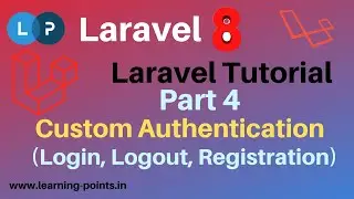 Part 4: Authorization of pages using middlewire | Laravel Custom Authentication | Learning Points