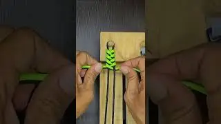 bracelet tutorial : Double Fishtail paracord bracelet